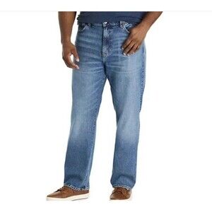 Lucky Brand Relaxed-Fit Straight-Leg Stretch Jeans Size 50x30 New With Tags